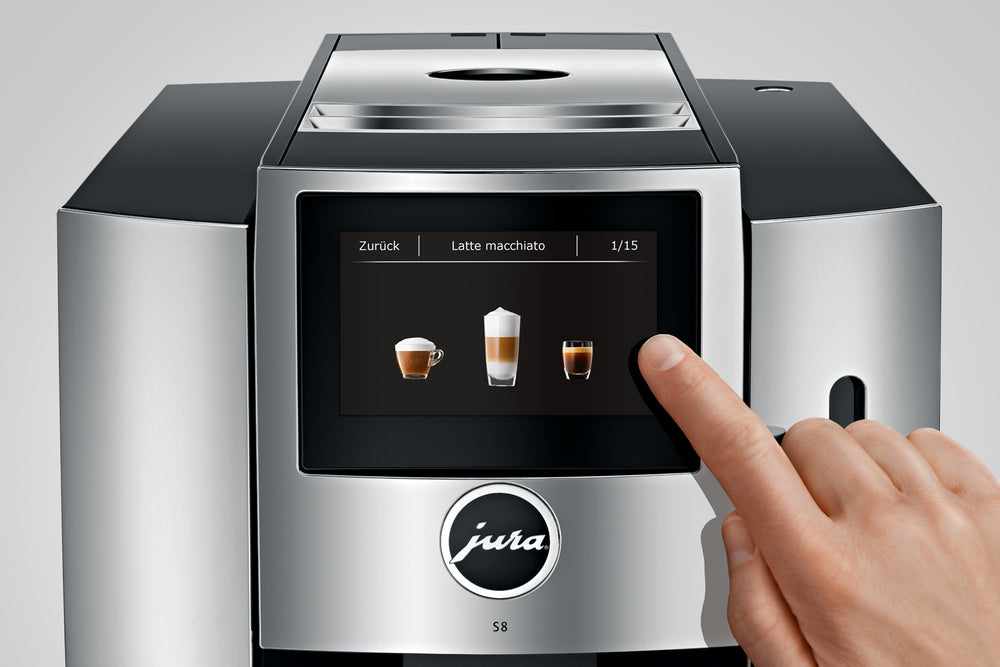 
                  
                    Load image into Gallery viewer, S8 - Chrome Coffee Machine-Coffee Machine-The Espresso Pantry
                  
                